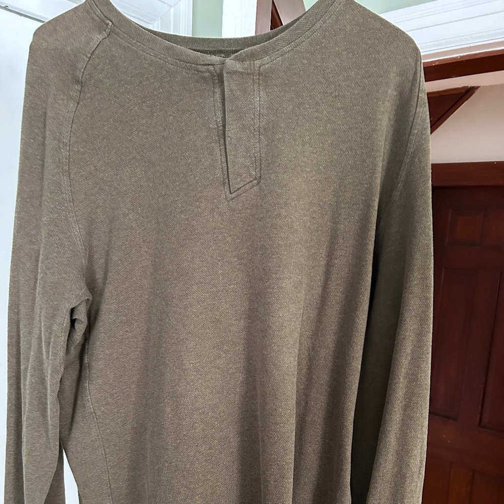 Arc'teryx Sirrus Long Sleeve Snap Henley Shirt Men's XL